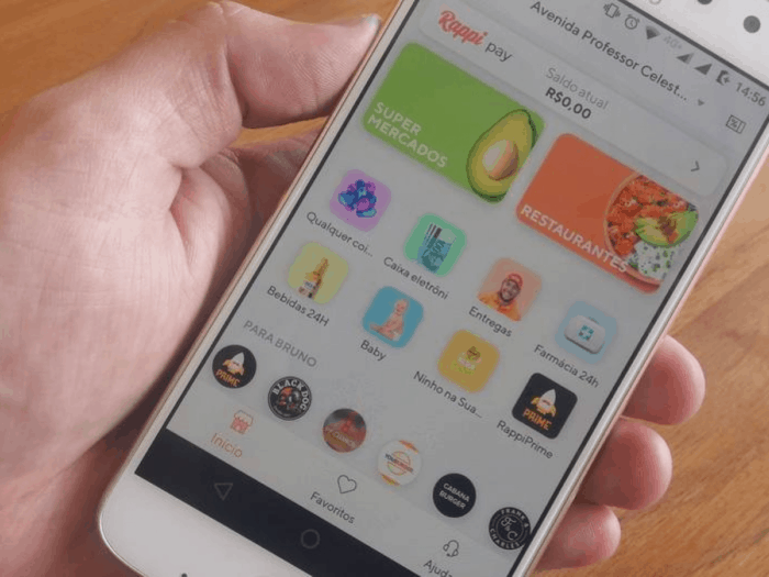 Rappi lança sua carteira digital para pagamentos online e offline