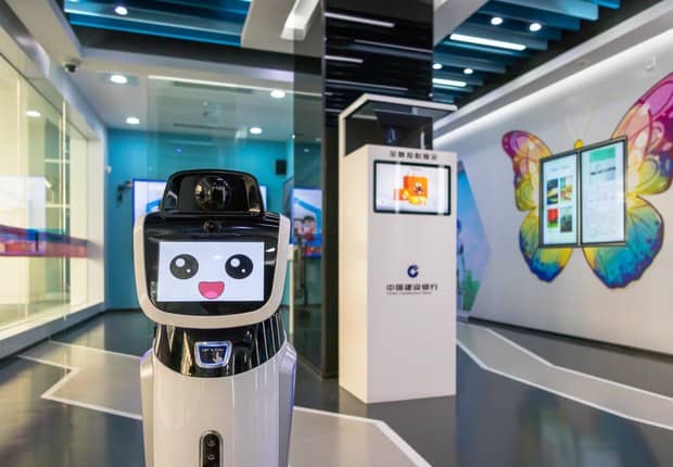 China tem agência bancária operada somente por robôs