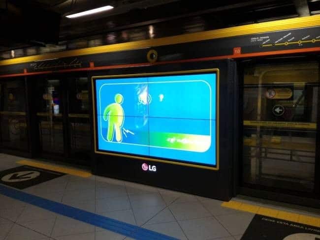 Linha 4 do Metrô de São Paulo terá portas com reconhecimento facial e de reações