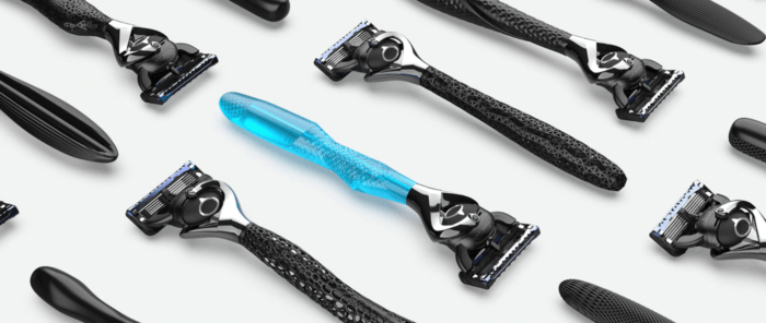Startup imprime barbeadores da Gillette em 3D
