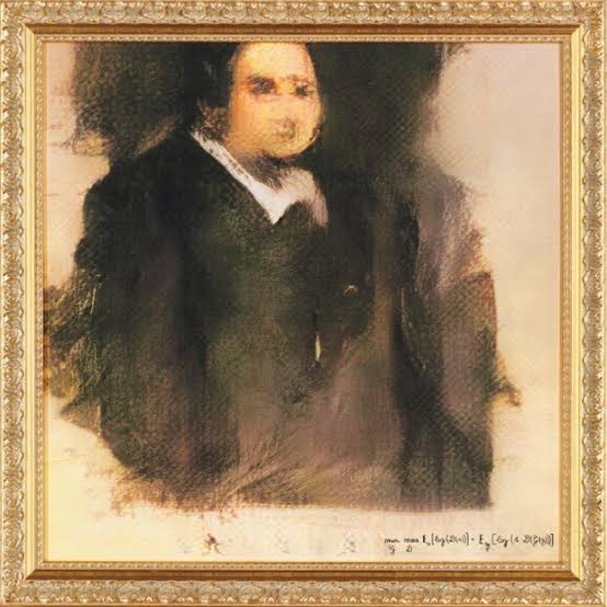 Retrato pintado por Inteligência Artificial é leiloado
