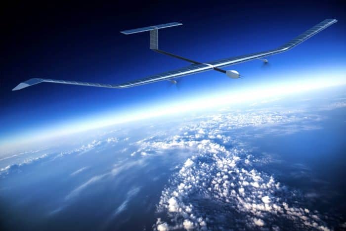 Facebook testa drone movido a energia solar