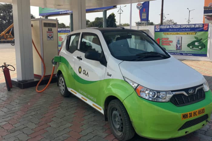 Unidade de mobilidade elétrica da Ola capta US$56 milhões