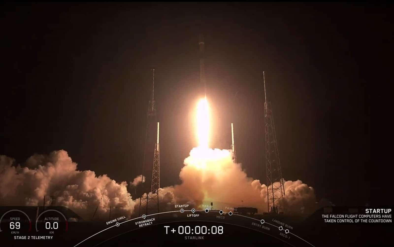 SpaceX lança primeiros satélites para rede que vai prover internet do espaço