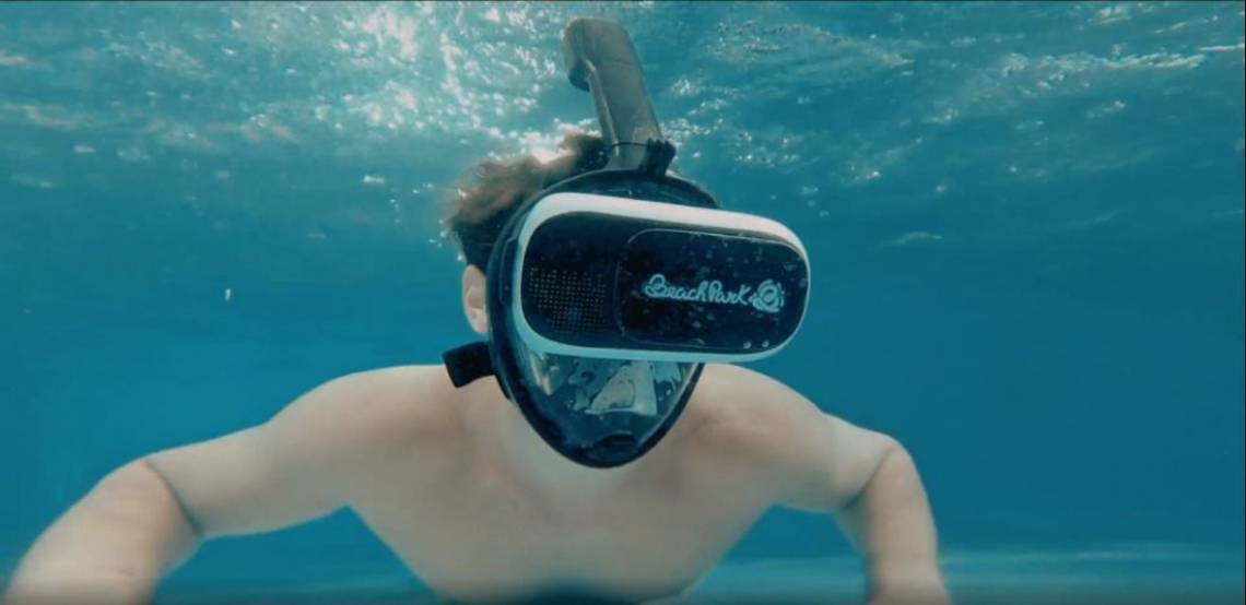 Realidade virtual leva visitante do Beach Park ao fundo do mar