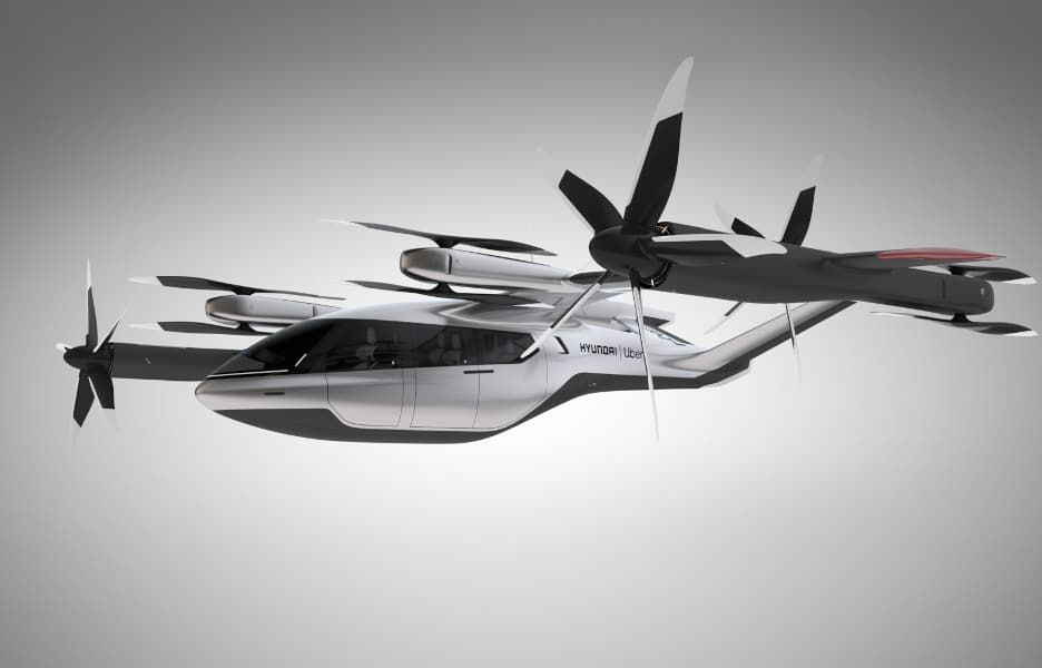 Uber firma parceria com Hyundai para desenvolver carros elétricos voadores