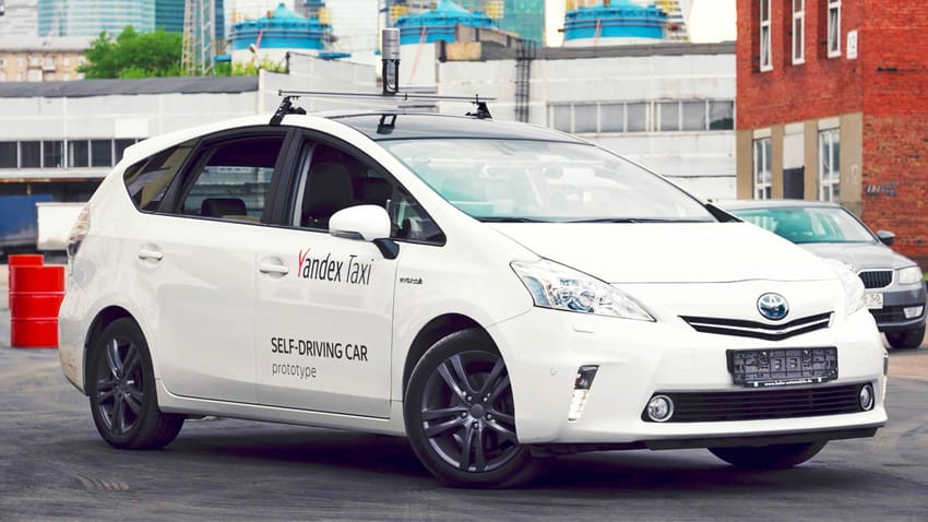Russa Yandex quer ter frota global de táxis autônomos