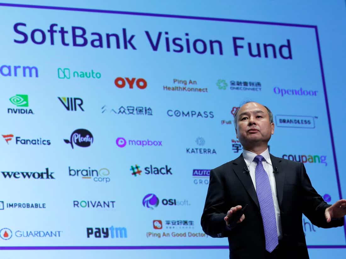 SoftBank quer US$10 bilhões para ajudar empresas do Vision Fund em combate ao coronavírus