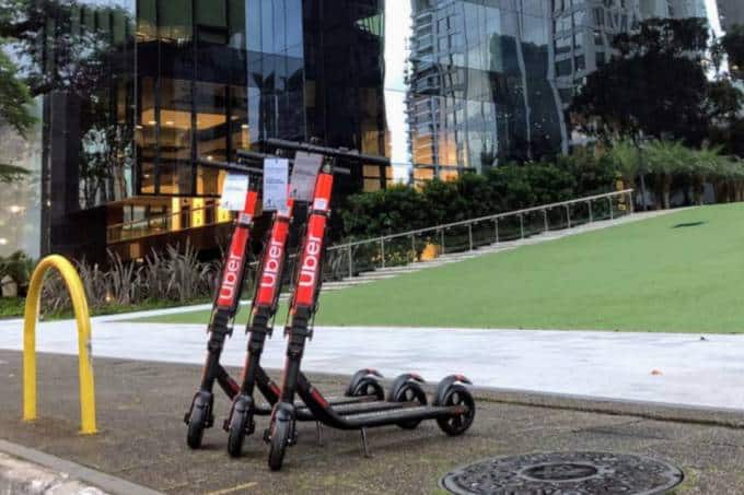 Uber inicia serviço de aluguel de patinetes elétricos na cidade de São Paulo