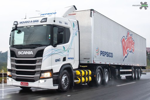 PepsiCo compra caminhões da Scania que prometem mais sustentabilidade