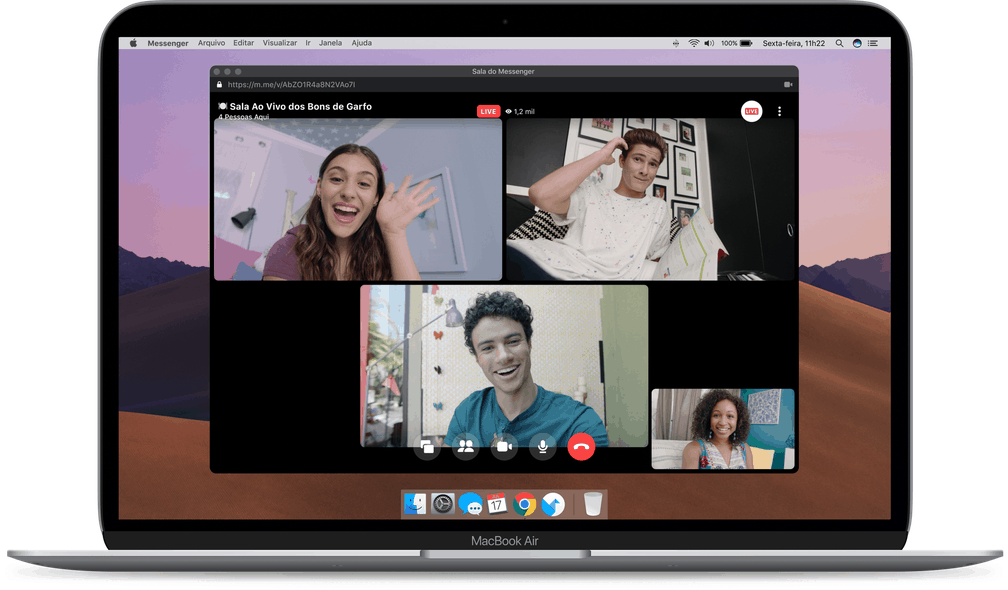 Facebook lança plataforma de transmissões ao vivo para até 50 pessoas