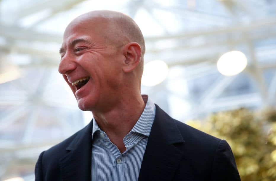 Jeff Bezos alcança marca recorde de valor de sua fortuna
