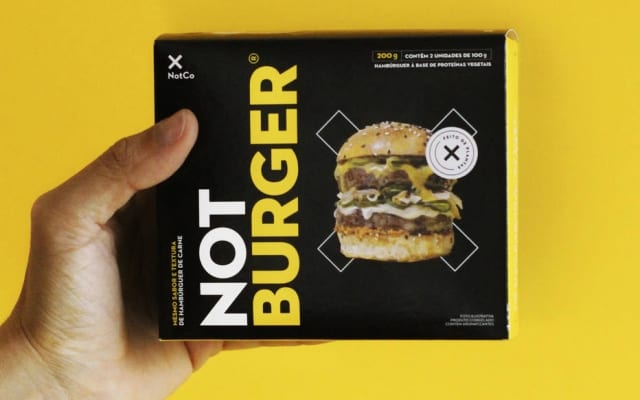 NotCo lança hambúrguer vegetal NotBurger nos mercados brasileiros