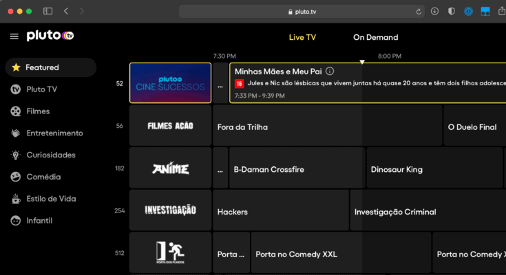 Plataforma gratuita de streaming entra no mercado brasileiro