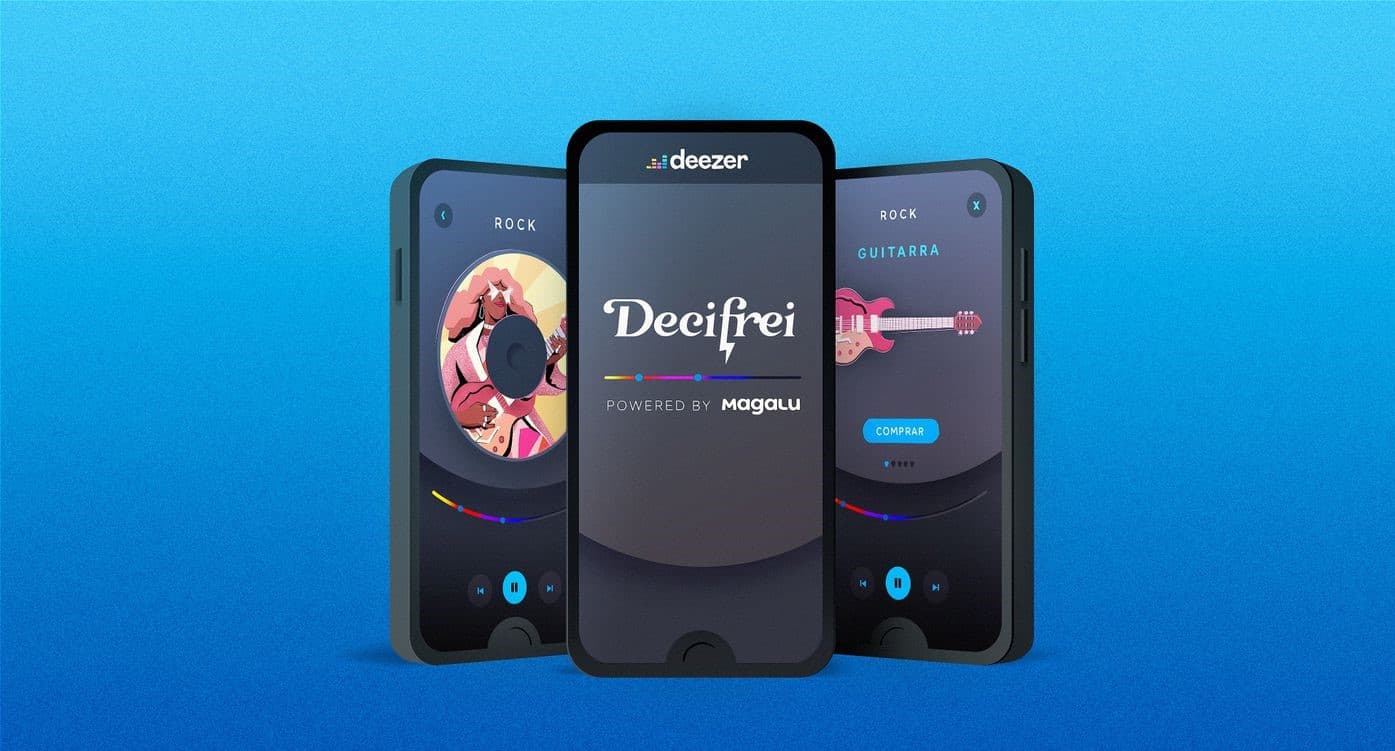 Magalu passa a ofertar instrumentos no Deezer