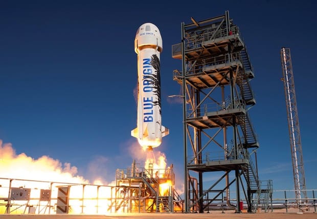 Blue Origin divulga  nomes dos tripulantes  do seu próximo voo especial