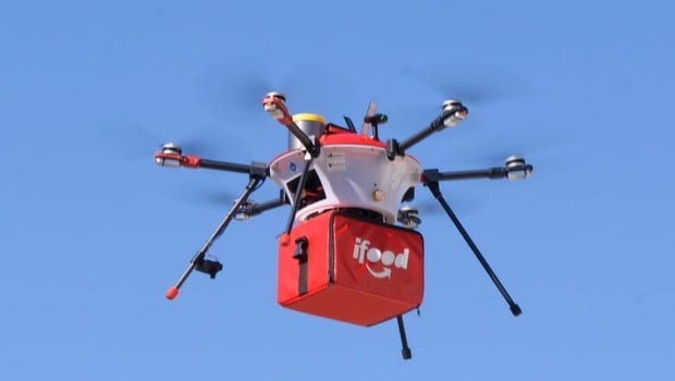 iFood ganha autorização para entregas com drones no Brasil