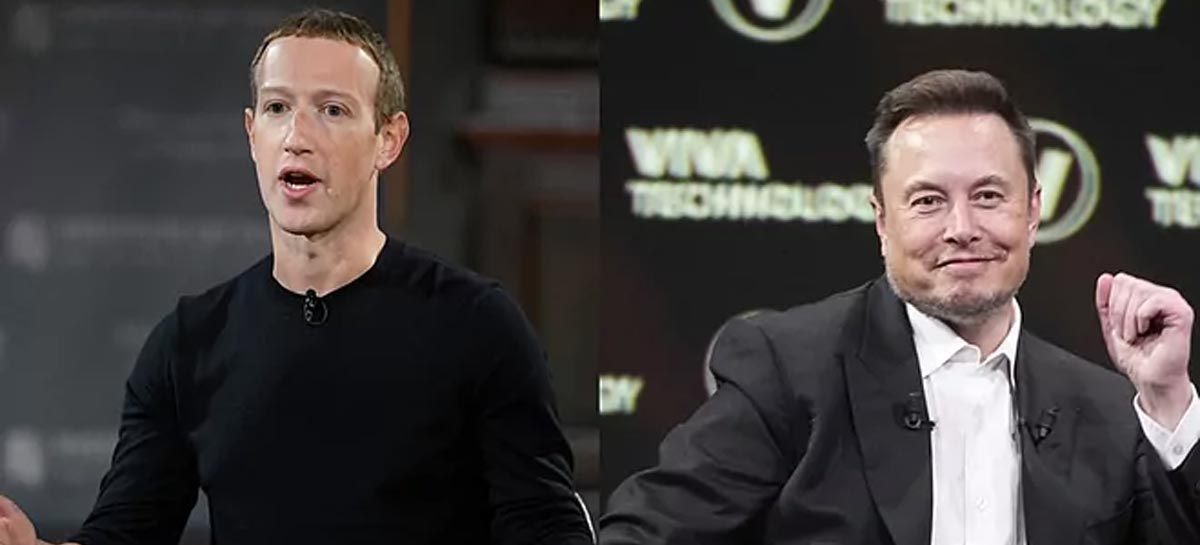 Mark Zuckerberg x Elon Musk: entenda o possível duelo entre os bilionários