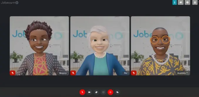 Jobecam anuncia avatares 3D  para modalidade de entrevista anônima