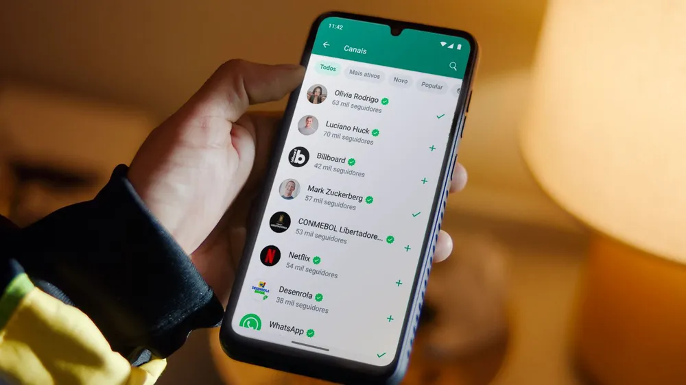Whatsapp Lança canal de transmissão para número ilimitado de participantes