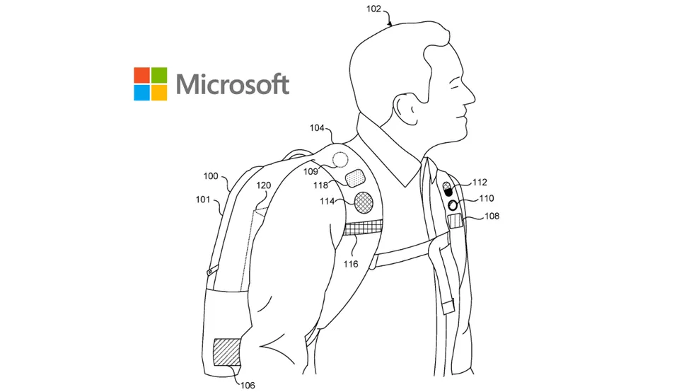 Microsoft está projetando mochila inteligente através da inteligência artificial
