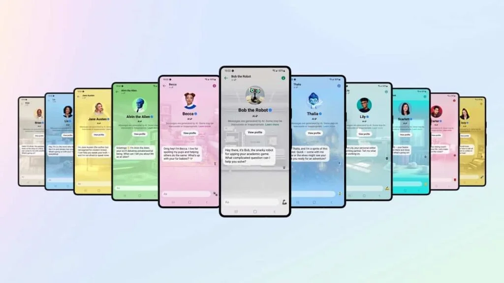 Meta anuncia chatbots com personalidades de famosos