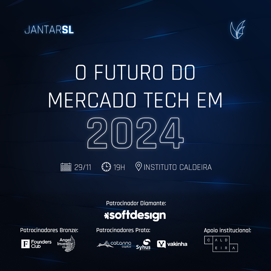 O Futuro do Mercado Tech em 2024 é tema de encontro de empreendedores, no dia 29 de novembro