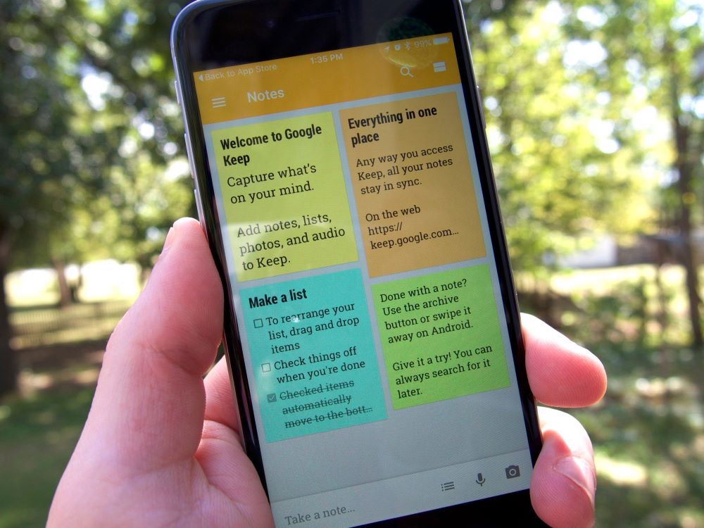 Listas e Notas do Google Assistente foram transferidas para o Google Keep