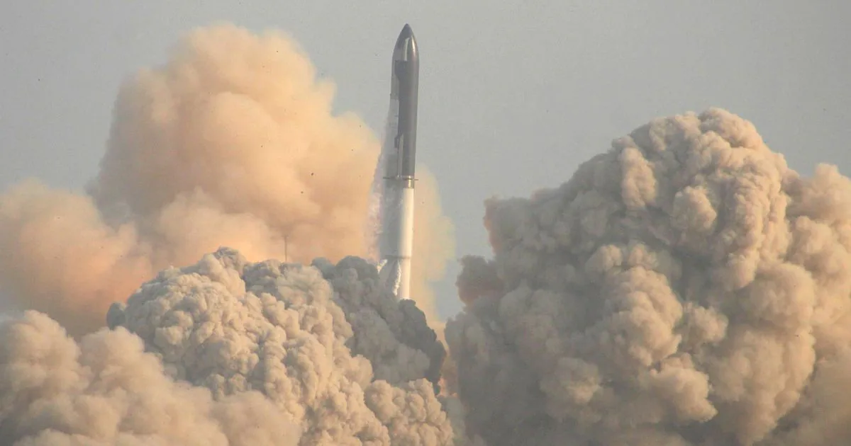 SpaceX realiza segunda tentativa de lançamento do Starship