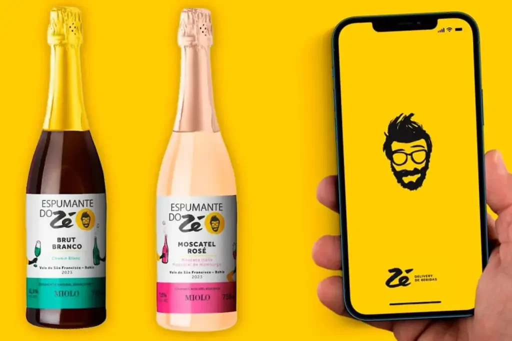 Zé Delivery lança espumante