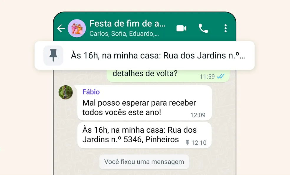 Whatsapp Lança Recurso Para Fixar Mensagens Em Chats Individuais E Grupos Startup Life 9526