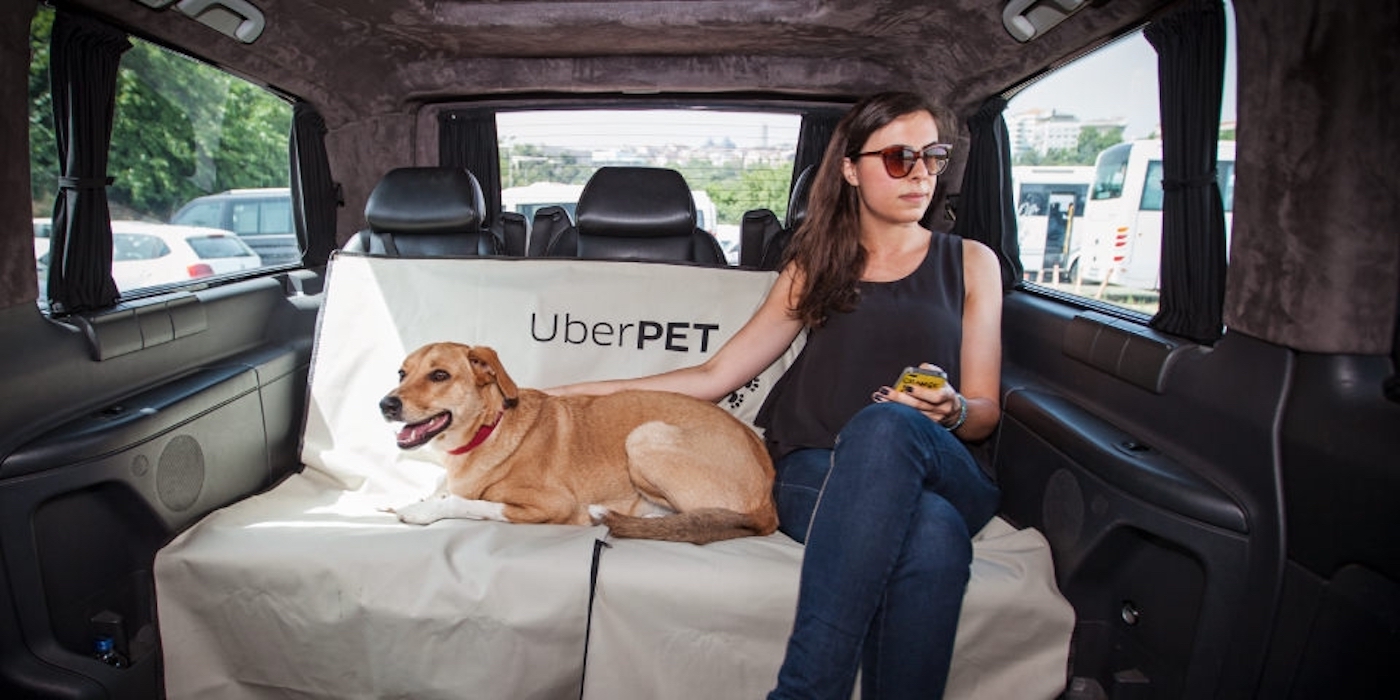 Uber Pet está disponível no Rio de Janeiro e São Paulo