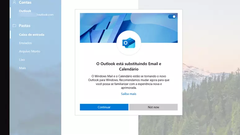 Windows Email será encerrado e substituído pelo Outlook