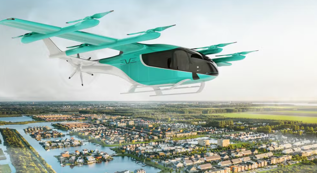 Eve Air Mobility pretende produzir primeiro protótipo de carro voador ainda este ano