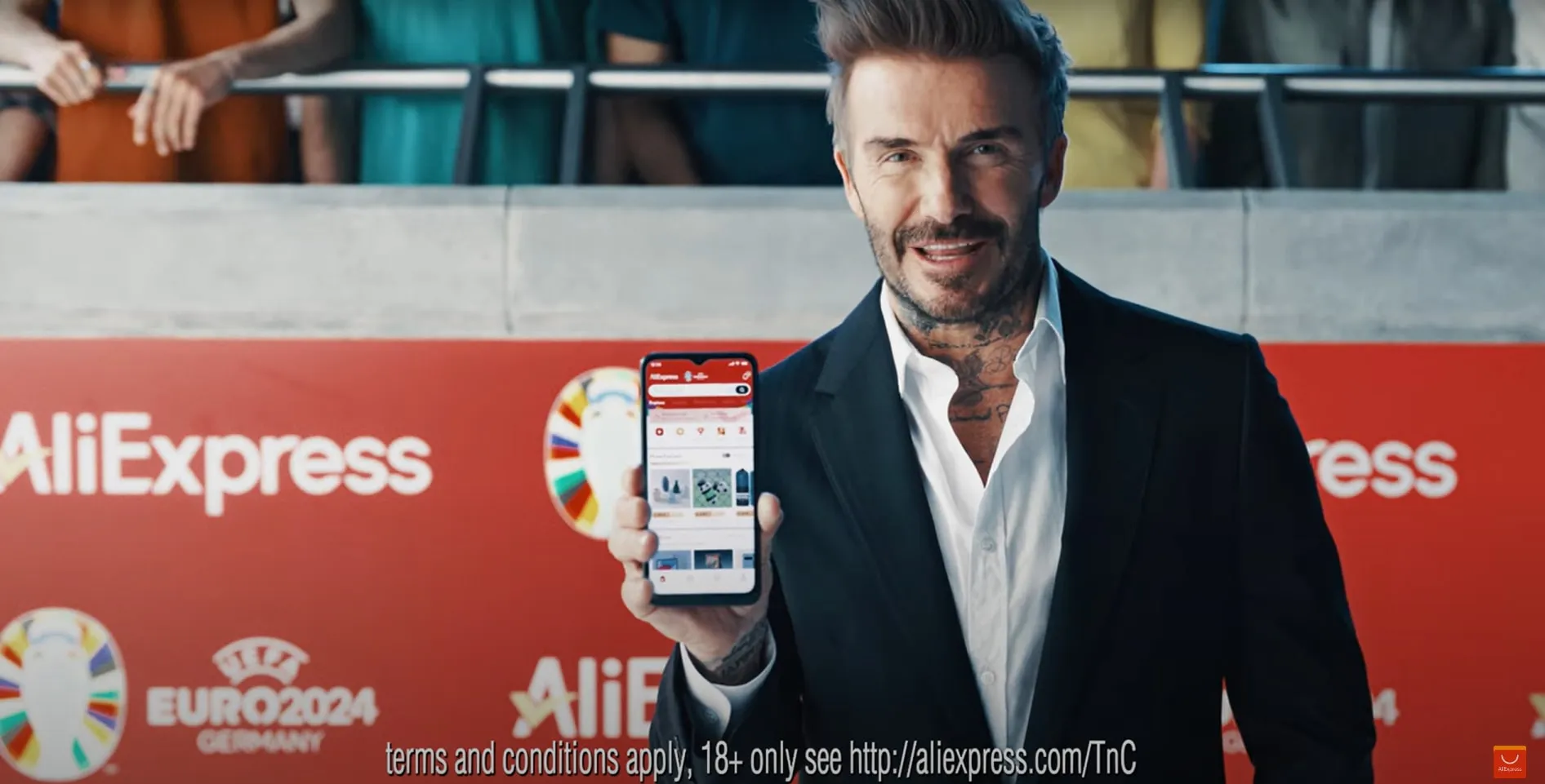 David Beckham é o novo embaixador global do Aliexpress