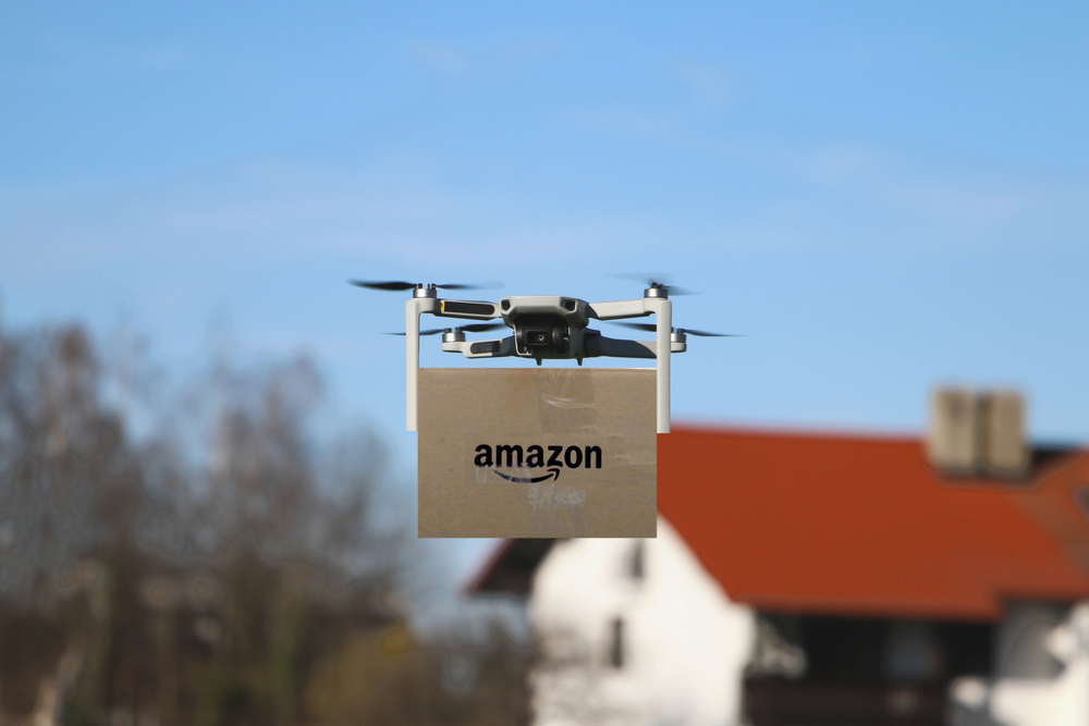 Amazon recebe licença para operar drones além do campo de visão